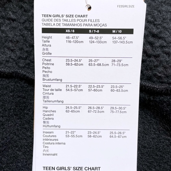 The North Face Girls’ Fleece Mashup Jacket In Black - Picture 9 of 10